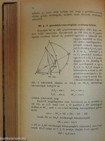 Geometria I-II.