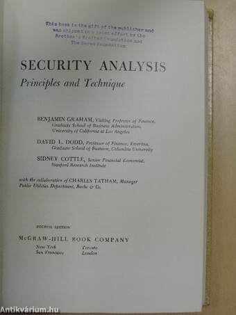 Security analysis