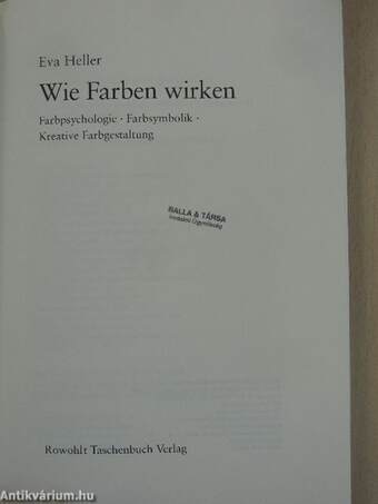 Wie Farben wirken