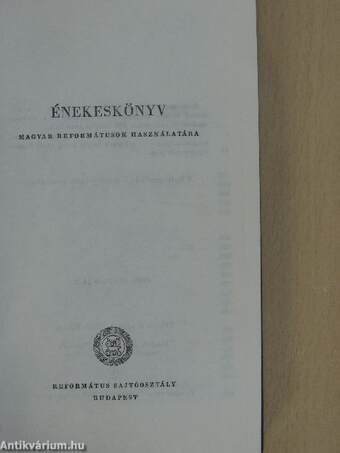 Énekeskönyv