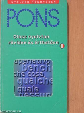 Pons Olasz nyelvtan röviden és érthetően