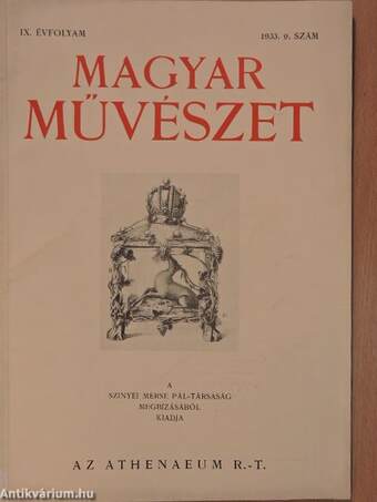 Magyar Művészet 1933/9.