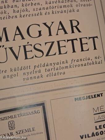 Magyar Művészet 1933/4.