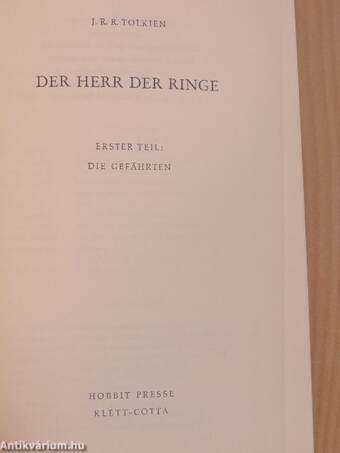 Der Herr der Ringe I-III.