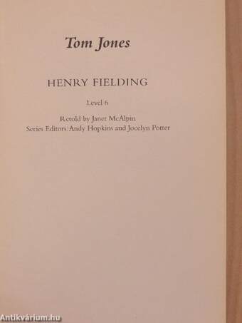 The History of Tom Jones, A Foundling