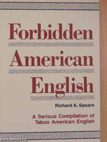 Forbidden American English