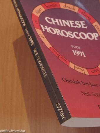 De Chinese Horoscoop voor 1991