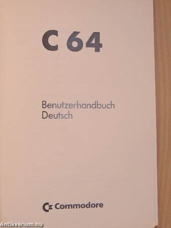 C64 Benutzerhandbuch Deutsch