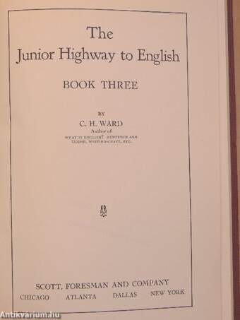 The Junior Highway to English 3.