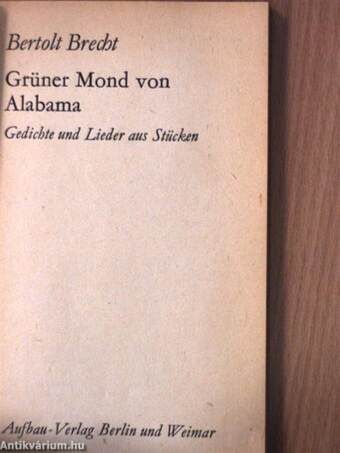 Grüner Mond von Alabama