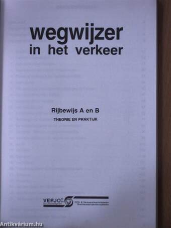 Wegwijzer in het verkeer