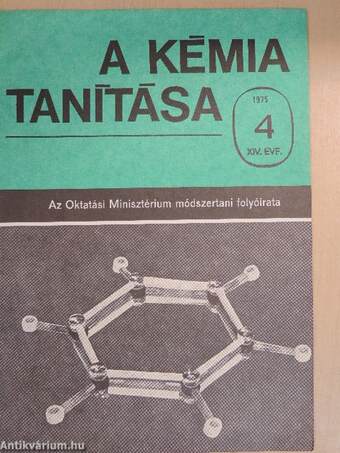 A kémia tanítása 1975/4.