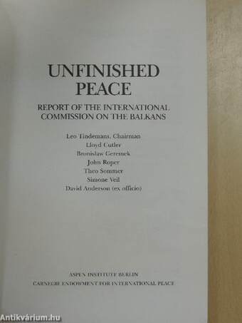 Unfinished Peace