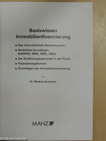 Basiswissen Immobilienfinanzierung