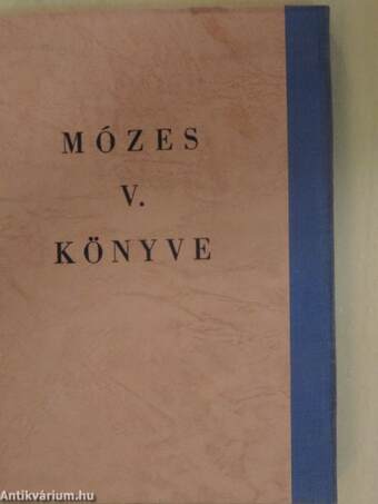 Mózes V. könyve