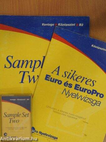 Sample Set Two/A sikeres Euro és EuroPro Nyelvvizsga - kazettával