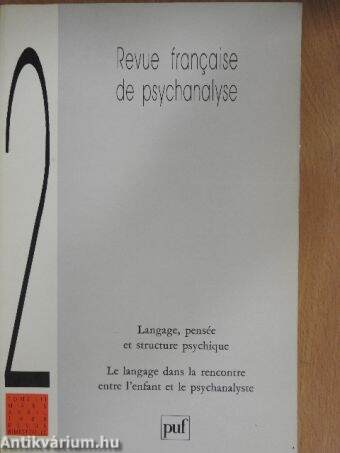 Revue francaise de psychanalyse 2/1988.