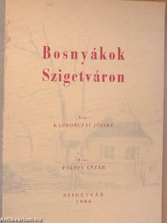 Bosnyákok Szigetváron