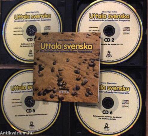 Uttala svenska - 8 db CD