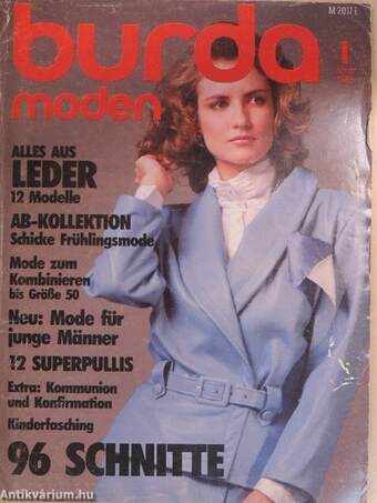 Burda Moden Januar 1986