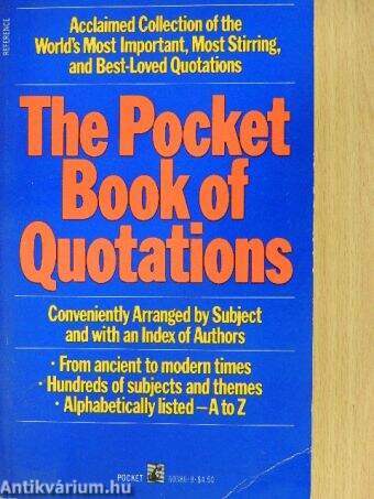 The Pocket Book of Quotations