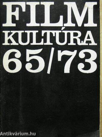 Filmkultúra 1965-1973.