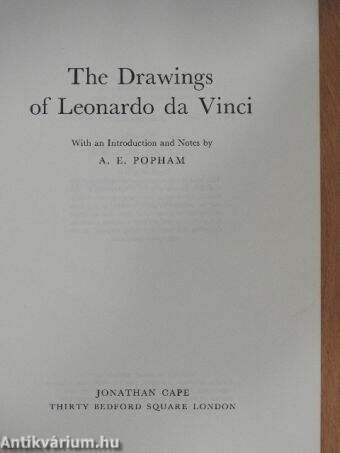 The drawings of Leonardo da Vinci