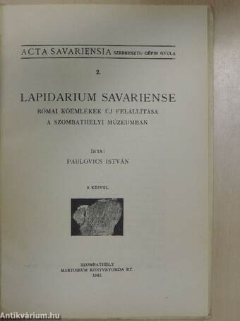 Lapidarium Savariense