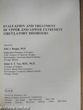 Evaluation and Treatment of Upper and Lower Extremity Circulatory Disorders