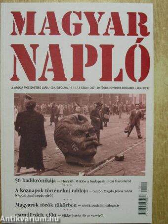 Magyar Napló 2001. október-november-december