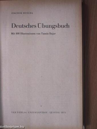 Deutsches Übungsbuch