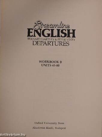 Streamline English Departures - Workbook B