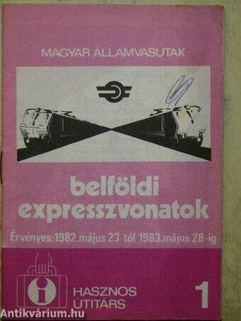 Belföldi expresszvonatok