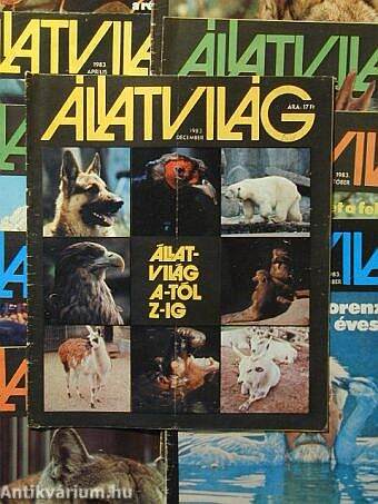 Állatvilág 1983. (nem teljes évfolyam)