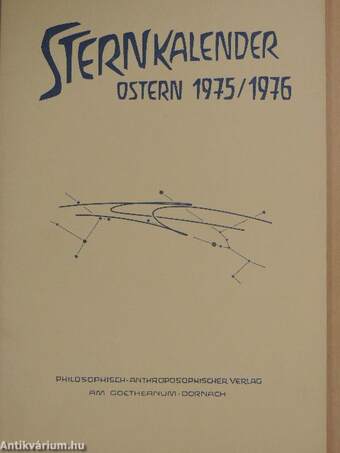 Sternkalender Ostern 1975/1976