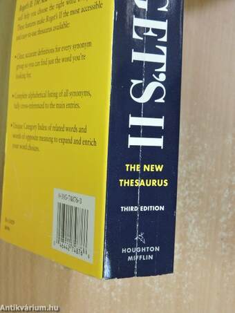 Roget's II: The New Thesaurus