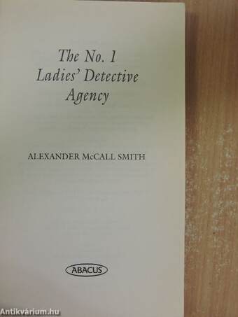 The No.1 Ladies' Detective Agency