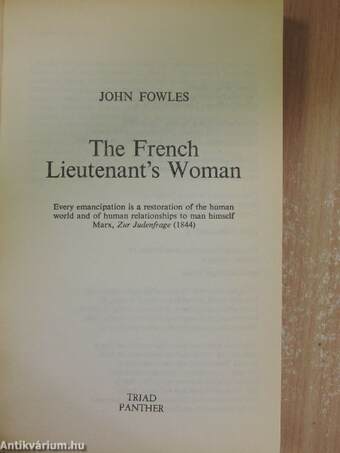 The French Lieutenant's Woman