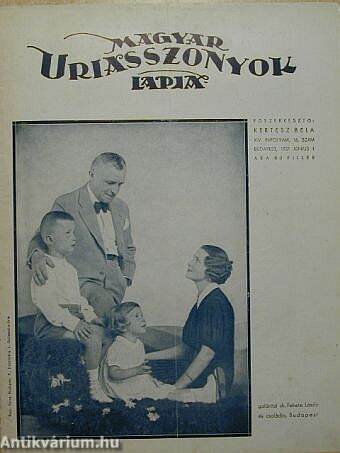 Magyar Uriasszonyok Lapja 1937. június 1.