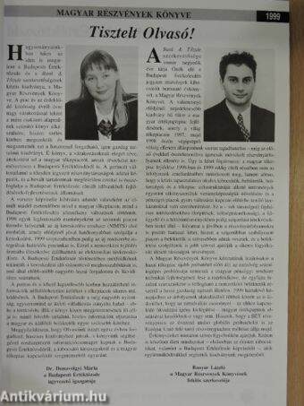 Magyar Részvények Könyve 1999