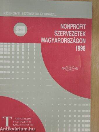 Nonprofit szervezetek Magyarországon 1998