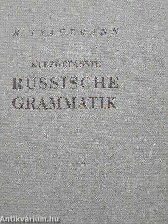 Kurzgefasste Russische Grammatik
