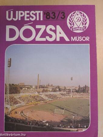 Újpesti Dózsa Műsor 1983/3.