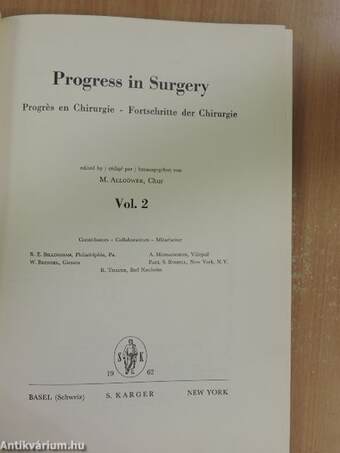 Progress in Surgery 2.