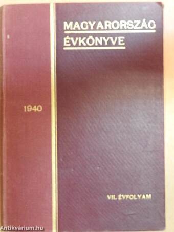 Magyarország Évkönyve 1940