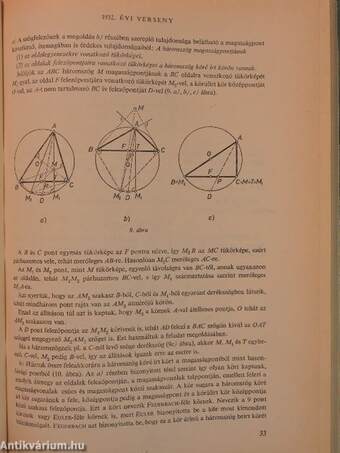 Matematikai versenytételek II.