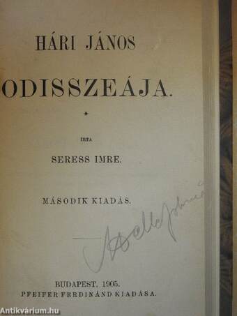 Hári János Iliásza/Hári János Odisszeája