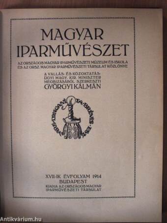Magyar Iparművészet 1914/1-10.