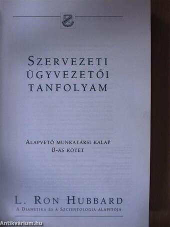 Szervezeti ügyvezetői tanfolyam