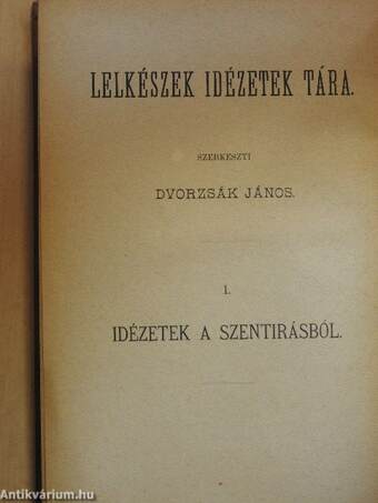 Lelkészek idézetek tára I-IV.